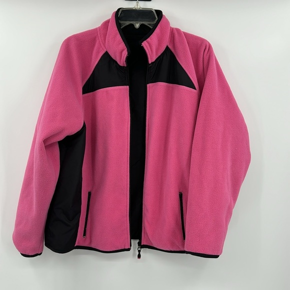 Ac-tiv-ology Black & Pink Reversible, WindbreakerJacket - Picture 3 of 7